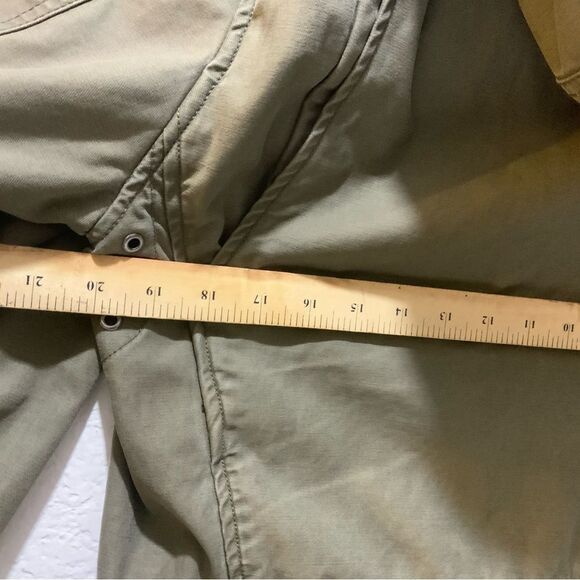 J. CREW Utility Jacket Mens SIZE Small Military Style Field Green - Picture 8 of 10